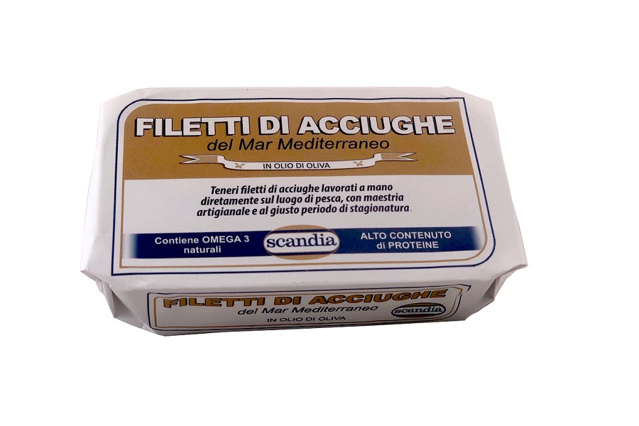 Filetti di Alici di Sicilia distesi - Scatoletta